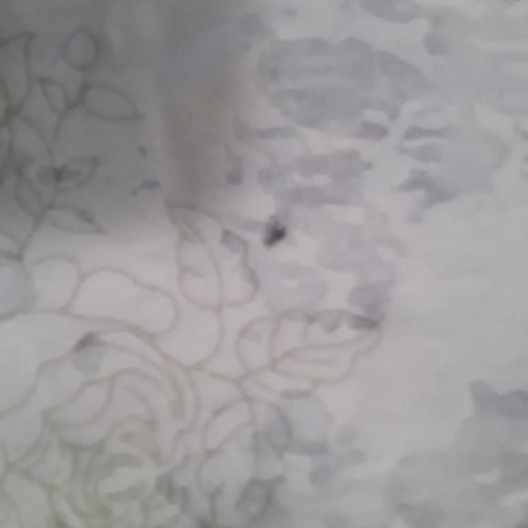 Sheer flowered v-neck t-shirt - Picture 2 of 11